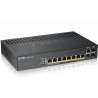 SWITCH PoE ZYXEL, port Gigabit x 8, SFP SFP x 2, managed, "GS1920-8HPV2-EU0101F" (timbru verde 2 lei)
