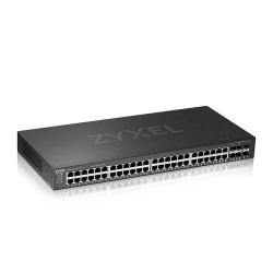 SWITCH ZYXEL, porturi Gigabit x 44, SFP x 6, managed, rackabil, "GS2220-50-EU0101F" (timbru verde 2 lei)