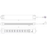 PRELUNGITOR Bachmann, Schuko x 9, conectare prin Schuko (T), cablu 2 m, protectie copii, negru | argintiu, "330.102" (timbru ver