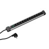 PRELUNGITOR Bachmann, Schuko x 12, conectare prin Schuko (T), cablu 2 m, protectie copii, negru | argintiu, "330.103" (timbru ve