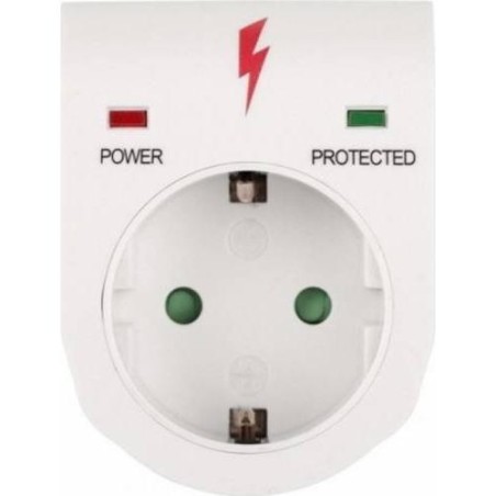 Dispozitiv de protectie personala la supratensiune 16A/250V; 4,5KA | Numar iesiri 1 | Schuko | Alb, "920.000R"