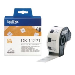 Etichete de hartie Original Brother Black on White, DK11221, pentru P-TOUCH QL-1100|QL-800|QL-810|QL-1050|QL-1060|QL-500|QL-560|