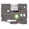 Banda termocontractibila Original Brother Black on White, HSE211, pentru E105|E110|H100|H101|H105|H110|H111|P300|128|200|1000|10