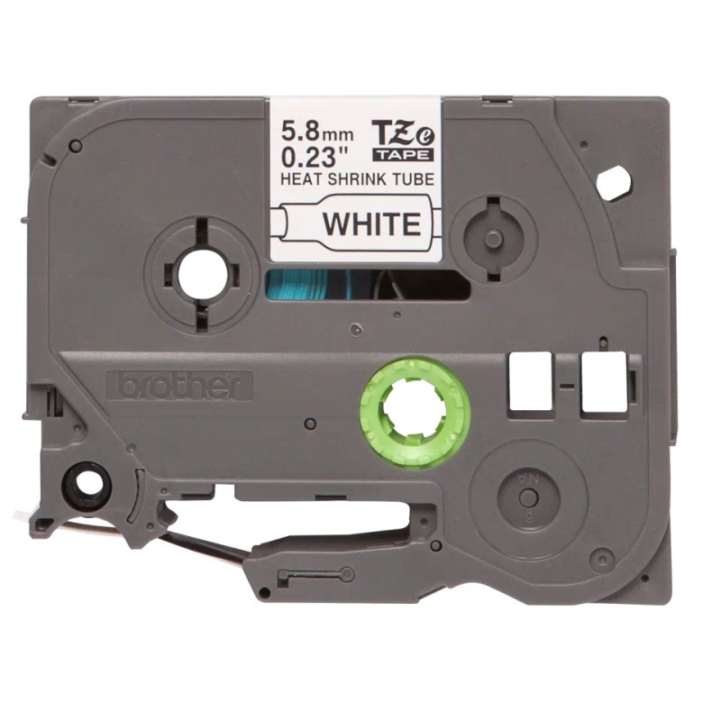 Banda termocontractibila Original Brother Black on White, HSE211, pentru E105|E110|H100|H101|H105|H110|H111|P300|128|200|1000|10