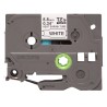 Banda termocontractibila Original Brother Black on White, HSE221, pentru E105|E110|H100|H101|H105|H110|H111|P300|128|200|1000|10