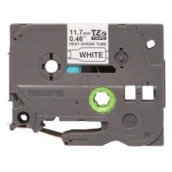 Banda termocontractibila Original Brother Black on White, HSE231, pentru E105|E110|H100|H101|H105|H110|H111|P300|128|200|1000|10