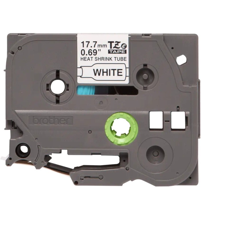 Banda termocontractibila Original Brother Black on White, HSE241, pentru D400|D450|E300|H300|18R|300|310|320|340|1300|1700|1750|