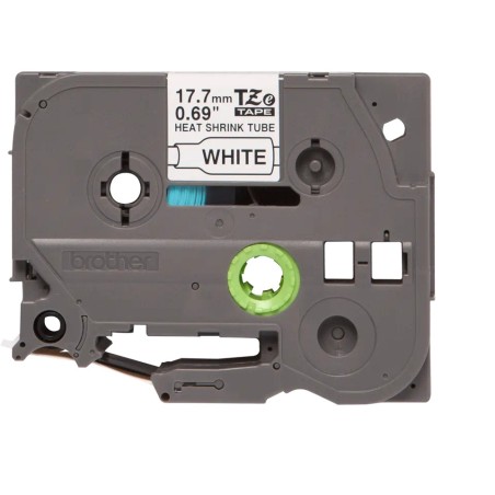 Banda termocontractibila Original Brother Black on White, HSE241, pentru D400|D450|E300|H300|18R|300|310|320|340|1300|1700|1750|