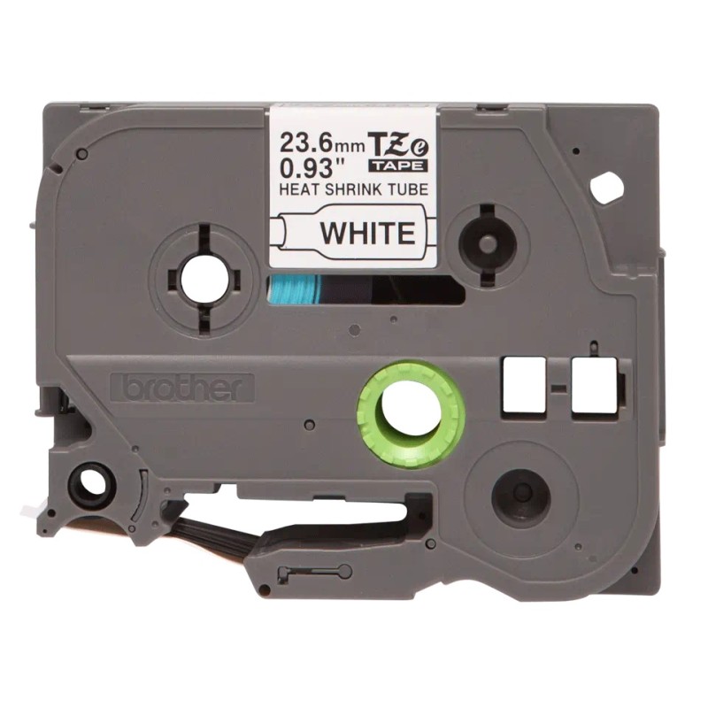 Banda termocontractibila Original Brother Black on White, HSE251, pentru D600|E500|E550|H500|P700|P710|P750|330|350|520|580|1400