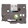 Banda termocontractibila Original Brother Black on White, HSE251, pentru D600|E500|E550|H500|P700|P710|P750|330|350|520|580|1400