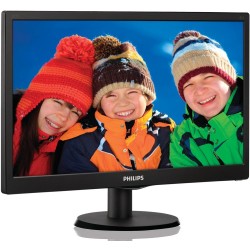 MONITOR PHILIPS 19.5", home, office, TN, HD+ (1600 x 900), Wide, 200 cd/mp, 5 ms, VGA, "203V5LSB26/10" (timbru verde 7 lei)