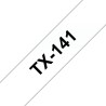 Banda laminata Original Brother Black on Clear, TX141, pentru D400|D450|E300|H300|18R|300|310|320|340|1300|1700|1750|1760|1800|1