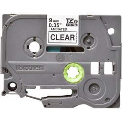 Banda laminata Original Brother Black on Clear, TZE121, pentru E105|E110|H100|H101|H105|H110|H111|P300|128|200|1000|1010|1090|11