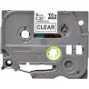 Banda laminata Original Brother Black on Clear, TZE121, pentru E105|E110|H100|H101|H105|H110|H111|P300|128|200|1000|1010|1090|11