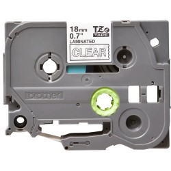 Banda laminata Original Brother White on Clear, TZE145, pentru D400|D450|E300|H300|18R|300|310|320|340|1300|1700|1750|1760|1800|