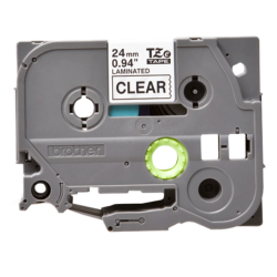 Banda laminata Original Brother Black on Clear, TZE151, pentru D600|E500|E550|H500|P700|P710|P750|330|350|520|540|580|1400|1500|