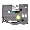 Banda laminata Original Brother Black on Clear, TZE151, pentru D600|E500|E550|H500|P700|P710|P750|330|350|520|540|580|1400|1500|