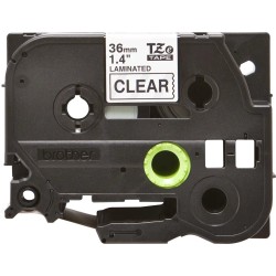 Banda laminata Original Brother Black on Clear, TZE161, pentru 530|550|3600|9200|9400|9500|9600|9700|9800|D800|E800|P900|P910|P9