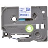 Banda laminata Original Brother Blue on White, TZE233, pentru E105|E110|H100|H101|H105|H110|H111|P300|128|200|1000|1010|1090|110