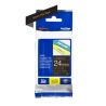 Banda laminata Original Brother Gold on Black, TZE354, pentru D600|E500|E550|H500|P700|P710|P750|330|350|520|540|580|1400|1500|1