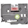 Banda laminata Original Brother Black on Red, TZE421, pentru E105|E110|H100|H101|H105|H110|H111|P300|128|200|1000|1010|1090|1100