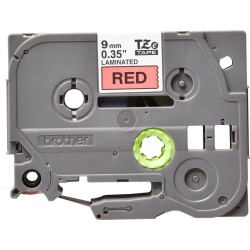 Banda laminata Original Brother Black on Red, TZE421, pentru E105|E110|H100|H101|H105|H110|H111|P300|128|200|1000|1010|1090|1100