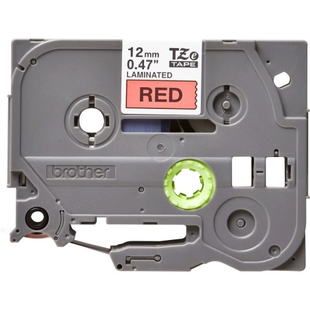 Banda laminata Original Brother Black on Red, TZE431, pentru E105|E110|H100|H101|H105|H110|H111|P300|128|200|1000|1010|1090|1100