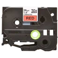 Banda laminata Original Brother Black on Red, TZE461, pentru 530|550|3600|9200|9400|9500|9600|9700|9800|D800|E800|P900|P910|P950
