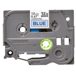 Banda laminata Original Brother Black on Blue, TZE531, pentru E105|E110|H100|H101|H105|H110|H111|P300|128|200|1000|1010|1090|110