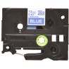Banda laminata Original Brother White on Blue, TZE535, pentru E105|E110|H100|H101|H105|H110|H111|P300|128|200|1000|1010|1090|110