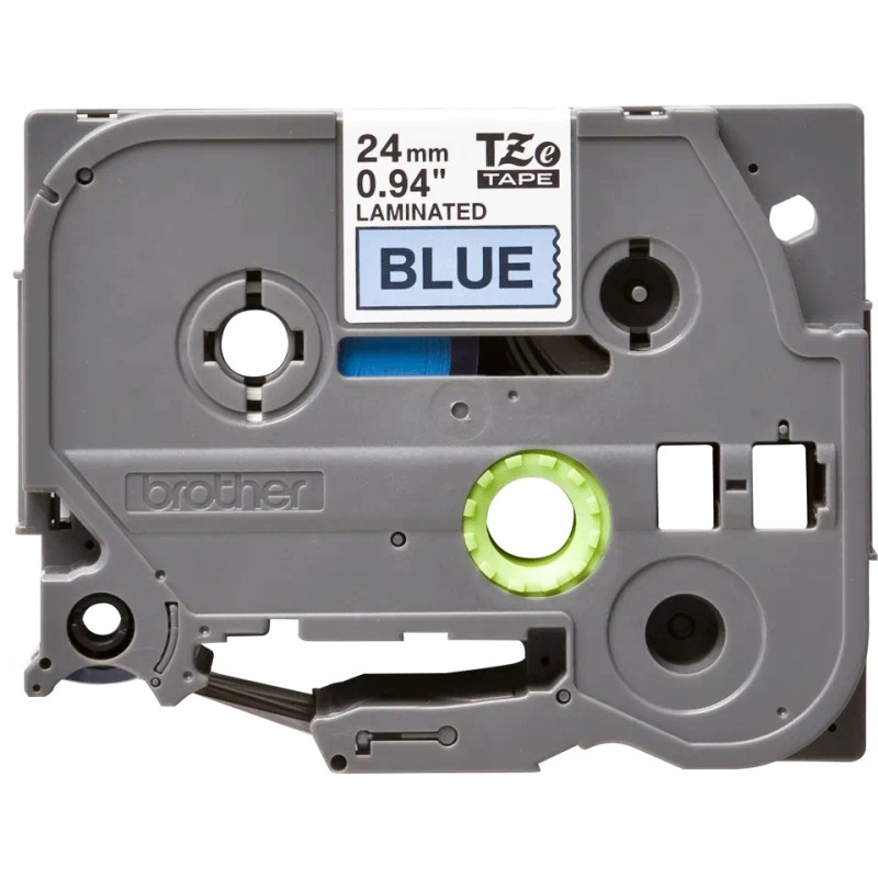 Banda laminata Original Brother Black on Blue, TZE551, pentru D600|E500|E550|H500|P700|P710|P750|330|350|520|540|580|1400|1500|1
