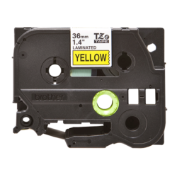 Banda laminata Original Brother Black on Yellow, TZE661, pentru 530|550|3600|9200|9400|9500|9600|9700|9800|D800|E800|P900|P910|P