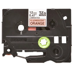 Banda laminata Original Brother Black on Orange fl., TZEB31, pentru E105|E110|H100|H101|H105|H110|H111|P300|128|200|1000|1010|10