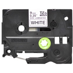 Banda laminata Original Brother Black on White, TZEFX211, pentru E105|E110|H100|H101|H105|H110|H111|P300|128|200|1000|1010|1090|