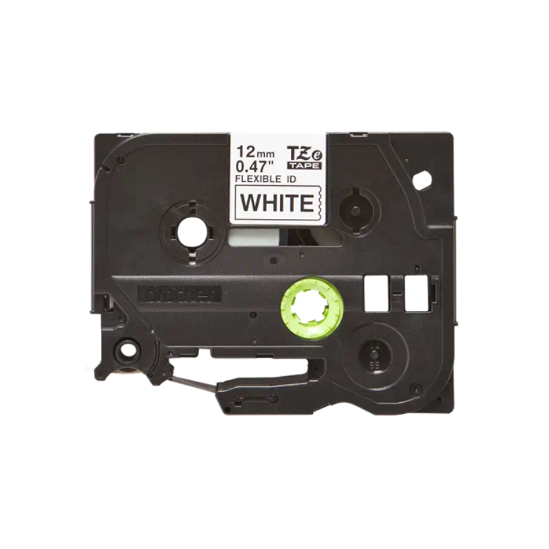 Banda laminata Original Brother Black on White, TZEFX231, pentru E105|E110|H100|H101|H105|H110|H111|P300|128|200|1000|1010|1090|