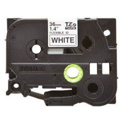 Banda laminata Original Brother Black on White, TZEFX261, pentru 530|550|3600|9200|9400|9500|9600|9700|9800|D800|E800|P900|P910|