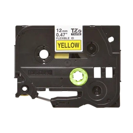 Banda laminata Original Brother Black on Yellow, TZEFX631, pentru E105|E110|H100|H101|H105|H110|H111|P300|128|200|1000|1010|1090