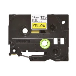 Banda laminata Original Brother Black on Yellow, TZEFX631, pentru E105|E110|H100|H101|H105|H110|H111|P300|128|200|1000|1010|1090
