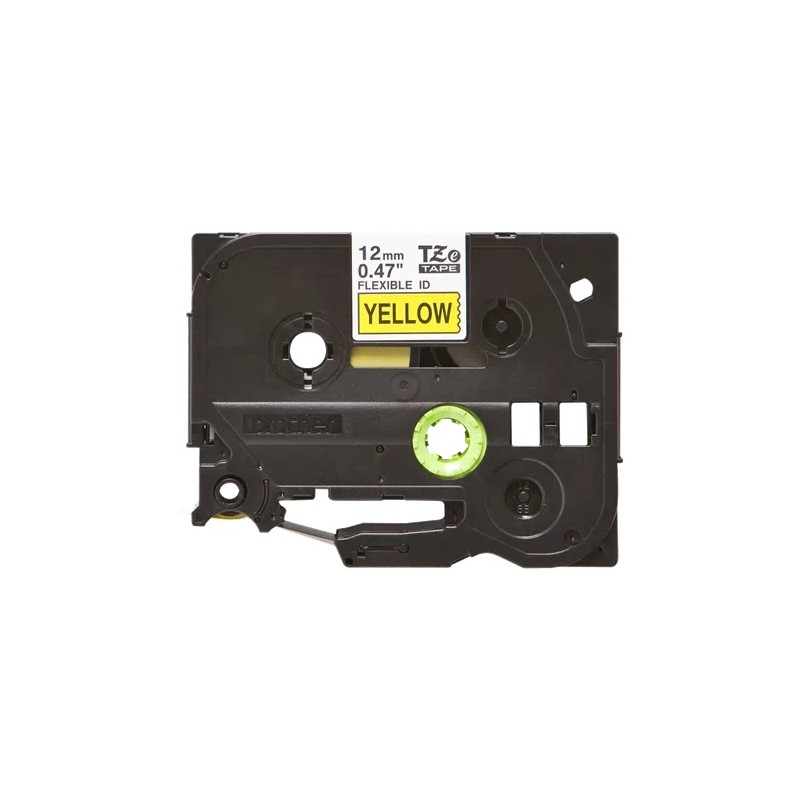 Banda laminata Original Brother Black on Yellow, TZEFX631, pentru E105|E110|H100|H101|H105|H110|H111|P300|128|200|1000|1010|1090