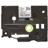 Banda laminata Original Brother Black on Silver, TZEM931, pentru E105|E110|H100|H101|H105|H110|H111|P300|128|200|1000|1010|1090|