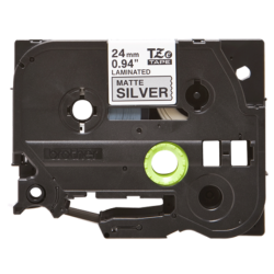 Banda laminata Original Brother Black on Silver, TZEM951, pentru D600|E500|E550|H500|P700|P710|P750|330|350|520|580|1400|1500|16