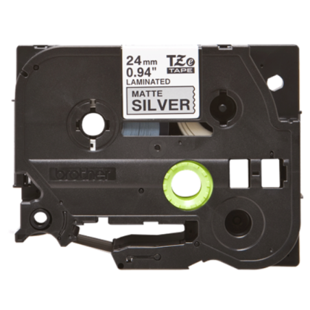Banda laminata Original Brother Black on Silver, TZEM951, pentru D600|E500|E550|H500|P700|P710|P750|330|350|520|580|1400|1500|16