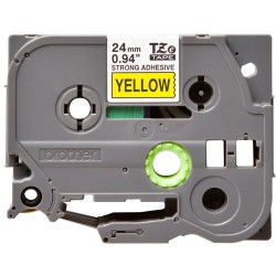 Banda laminata Original Brother Black on Yellow, TZE-S651, pentru D600|E500|E550|H500|P700|P710|P750|330|350|520|580|1400|1500|1