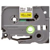Banda laminata Original Brother Black on Yellow, TZE-S651, pentru D600|E500|E550|H500|P700|P710|P750|330|350|520|580|1400|1500|1