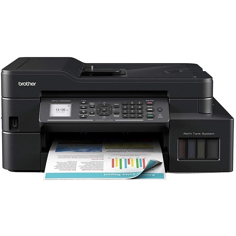 Multifunctional Inkjet CISS Color Brother MFC-T920DW, A4,Functii:Impr|Scan|Cop|Fax, Vit Print Mono:17ppm,Vit print color:16ppm,C