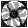 VENTILATOR SPACER PC Silent 120x120x25 mm,  BLUE light, Hydraulic Bearing, 34CFM, conector 3-pin "SPFC-120-3P-BL" (timbru verde 