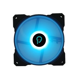 VENTILATOR SPACER PC 120x120x25 mm,  BLUE light, Hydraulic Bearing, 74CFM, conector 4-pin "SPFC-120-4P-BL" (timbru verde 0.18 le