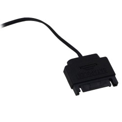 FAN HUB SPACER pt. maxim 5 ventilatoare ARGB cu 3 sau 4 pini, telecomanda pt. setat iluminarea RGB, alimentare S-ATA "SPFC-RGB" 
