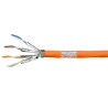 PATCH CORD S/FTP LOGILINK Cat7, LSZH, cupru, 1000MHz, 50 m, orange, AWG23, dublu ecranat "CPV0059" (timbru verde 2 lei)