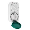PRIZA inteligenta LOGILINK, Schuko x 1, conectare prin Schuko (T), 16A, comutare mecanica a timpului-7 presetari, protectie stro